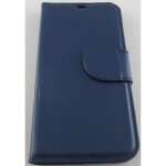Étui folio portefeuille - liam access - iphone 12 - silicone - polyuréthane - bleu foncé Étui folio portefeuille - liam access - iphone 12 - silicone - polyuréthane - bleu foncé