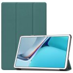 �tui housse pochette tablette samsung galaxy tab a7 lite 8. 7 2021 vert fonc� coque mince l�ger anti ...