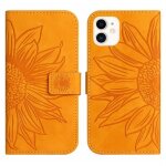 Etui pour iphone 12 mini 5. 4 - rasena - housse portefeuille en cuir avec antichoc magn�tique - tournesol ...