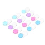 �tui � lentilles de contact - surenhap - 12 pi�ces - plastique �cologique - mixte - plusieurs couleurs ...