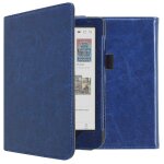 �tui de liseuse portefeuille en cuir v�gan kobo clara colour / clara bw / tolino shine 5 / shine color ...