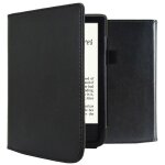 �tui de liseuse portefeuille en cuir v�gan pocketbook touch lux 5 / hd 3 / basic lux 4 / vivlio lux 5 ...