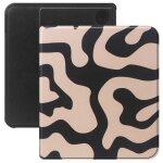 �tui de liseuse portefeuille vivid kobo libra colour art wave black selencia