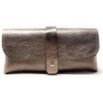 Etui  lunettes - oh my bag - lumos - champagne iris - cuir de vachette - semi - rigide