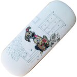 Etui  lunettes rigide - motif chien stylis