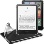 �tui - moko - kindle paperwhite 12�me g�n�ration 2024 - tpu souple - transparent - protection compl�te ...