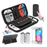 Etui pour nintendo switch oled - marque - housse gamebag - coque transparent - protection �cran - thumb ...