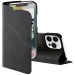 �tui portefeuille - hama - apple iphone 14 pro - couleur noire - coque semi - rigide - fermeture rabat ...