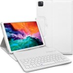 �tui blanc avec clavier bluetooth azerty pour apple ipad pro 129 pouces (2020)