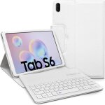 Karylax �tui blanc avec clavier bluetooth azerty pour samsung galaxy tab s6 10. 5 sm - t860
