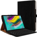 tui de protection - samsung - galaxy tab s5e - clavier azerty bluetooth - couleur noir - 10. 5 pouces ...