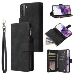 Etui pour samsung galaxy s21 + - s21 plus - s30 plus 6. 7 noir fermeture éclair 6 fentes de carte housse ... Etui pour samsung galaxy s21 + - s21 plus - s30 plus 6. 7 noir fermeture éclair 6 fentes de carte housse ...