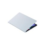 Etui smart book cover - samsung - galaxy tab s9 + / s9fe + - blanc - synthtique - mixte