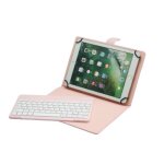 Etui tablette avec clavier - wepop - universel 9 - 11 - bluetooth 5. 0 - rose - azerty