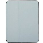 �tui de tablette portefeuille - targus - ipad 10. 9 (2022) - argent - mixte - compatible coque