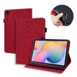 tui pour tablette samsung galaxy tab s6 lite p610 housse avec porte - stylo et fente pour carte support ...