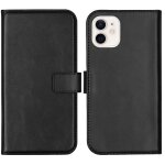 Étui de téléphone portefeuille en cuir véritable iphone 12 mini noir selencia Étui de téléphone portefeuille en cuir véritable iphone 12 mini noir selencia