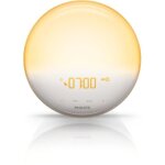 Eveil - lumière - philips - design exclusif - lampe led - radio fm - simulation du crépuscule - 5 sons ... Eveil - lumière - philips - design exclusif - lampe led - radio fm - simulation du crépuscule - 5 sons ...