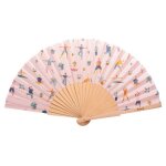 �ventail - fisura - yoga - bois - cr�me et multicolore - 425 x 23 cm