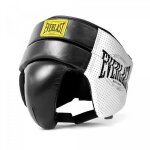 Casque de boxe - everlast - 1910 groin prot - cuir - noir Casque de boxe - everlast - 1910 groin prot - cuir - noir