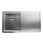 �vier de cuisine - klarstein - titansteel - inox - 1 bac - 79x44 cm