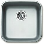 Évier de cuisine - teka - be 40. 40 plus - 1 bac - acier inoxydable - 406 x 406 mm Évier de cuisine - teka - be 40. 40 plus - 1 bac - acier inoxydable - 406 x 406 mm