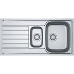 Evier � encastrer franke - 892449 - inox - 2 bacs - r�versible - rectangulaire