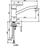 �vier robinet - mitigeur batterie hansapolo dn15 - hansa - monotrou - laiton - �conomie deau - chrom� ...