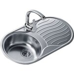 vier - teka - dr - 80 - 1 cuve - 1 gouttoir - acier inoxydable - sous vier 45 cm