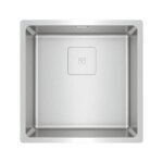 vier - teka - flexlina rs15 - inox lisse 18 / 10 - installation encastre - 1 bac carr