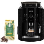 Expresso avec broyeur krups yy4540fd essential noire + 1 paquet café starbucks Expresso avec broyeur krups yy4540fd essential noire + 1 paquet café starbucks