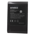 Extensilo batterie compatible avec dyson dc45 dc44 dc44 animal aspirateur - type a noir (5000mah 222v ...
