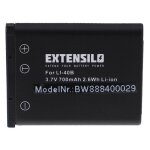 Extensilo batterie compatible avec fujifilm finepix j20 j22 j25 j150 j150w j210 j250 appareil photo reflex ...