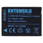 Extensilo batterie compatible avec panasonic lumix dmc - 3d1 dmc - tz18 dmc - tz10 dmc - tz25 dmc - tz22 ...