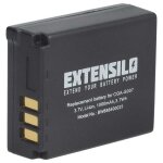 Extensilo batterie compatible avec panasonic lumix dmc - tz4 dmc - tz3 dmc - tz11 dmc - tz2 dmc - tz1 ...