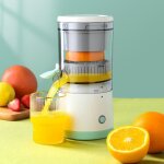 Extracteur de jus de fruits lectrique 360 degrs portable multifonctionnel sparation des rsidus de ...
