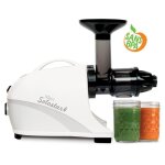Extracteur de jus horizontal tribest solostar 4 - blanc - 135w - 57 tours / min - garantie 15 ans