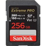 Carte mmoire sd sandisk extreme pro 256 go 280 / 100mb / sv60c10uhs - iiu3