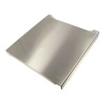 Faade porte inox dorigine pour lave - vaisselle whirlpool indesit bauknecht ariston hotpoint - blanc ...