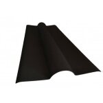 Faîtière bitumée pour toiture ondulée - l: 1 m - l: 44 cm - e: 0. 1 cm - noir Faîtière bitumée pour toiture ondulée - l: 1 m - l: 44 cm - e: 0. 1 cm - noir