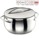 Faitout belly en inox + couvercle - d: 20 cm Faitout belly en inox + couvercle - d: 20 cm