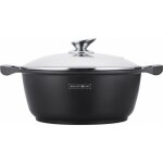 Faitout effet pierre 30 cm avec couvercle royalty line
