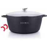 Faitout en fonte 44 cm noir royalty line rlbs44m