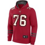 Sweat  capuche fanatics foundation - nfl tampa bay buccaneers - homme - rouge - manches longues - col ...