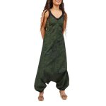 Fantazia - combinaison salopette femme - combinaison sarouel femme ethnic psychedelic