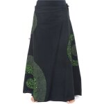 Jupe longue romantique psychedelique heroine