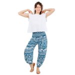 Fantazia - pantalon yoga zen femme - pantalon bouffant fluide femme elephaya