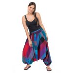 Fantazia - sarouel grande taille femme - sarouel femme ceinture elastique bachatah Fantazia - sarouel grande taille femme - sarouel femme ceinture elastique bachatah