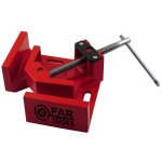 Fartools pro - etau dangle en acier avec manivelle - rouge - 150515
