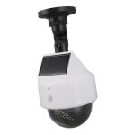 Fausse camra de scurit solaire factice - sonew - effet davertissement - matriau abs - sans fil